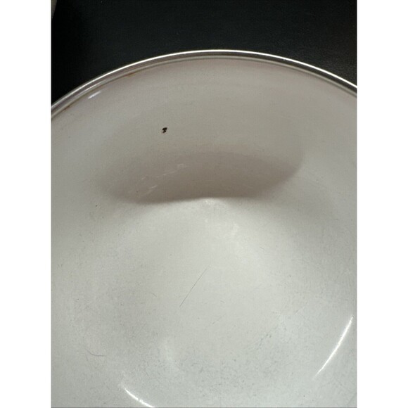 Kobe Kitchen Enamel (3) Mixing Nesting Bowls Floral Vtg Pattern No Lids - Picture 4 of 5